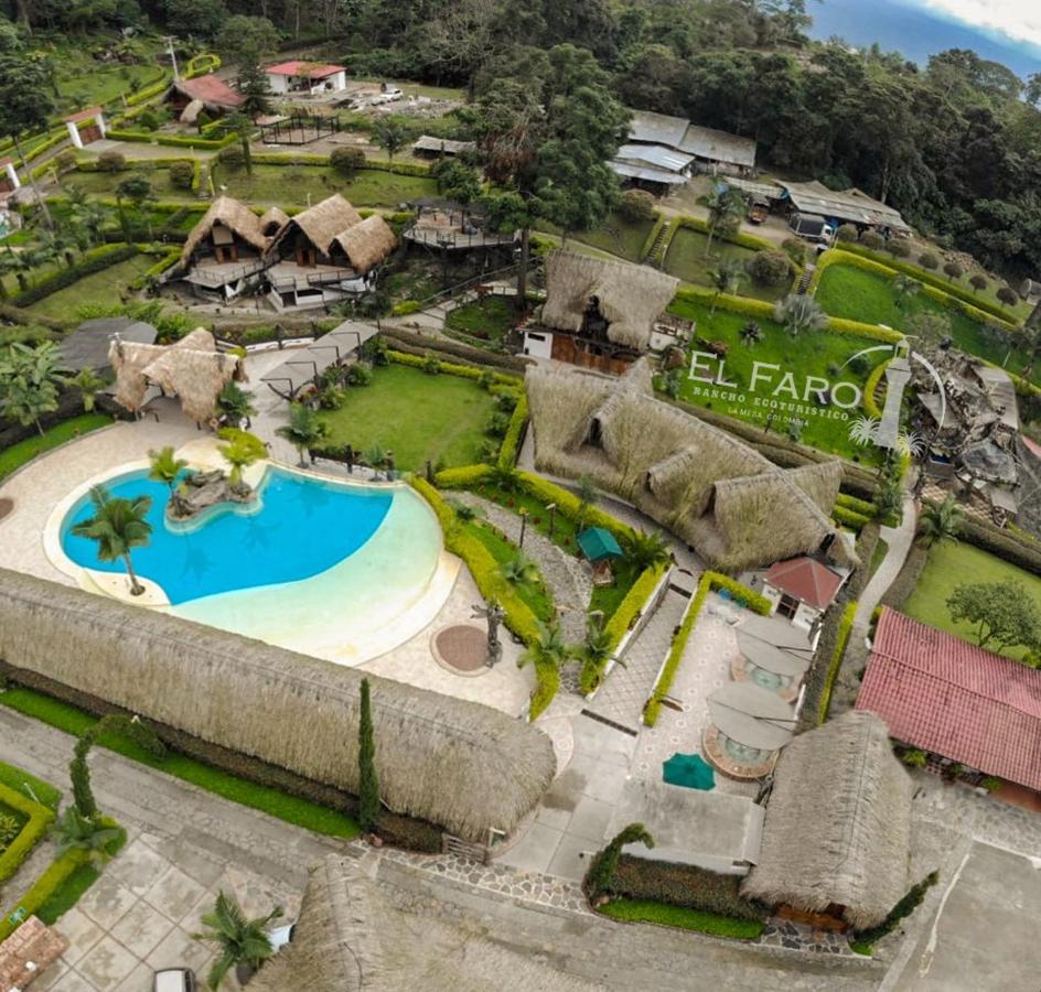 ホテル Rancho Ecoturistico El Faro ラ・メサ エクステリア 写真