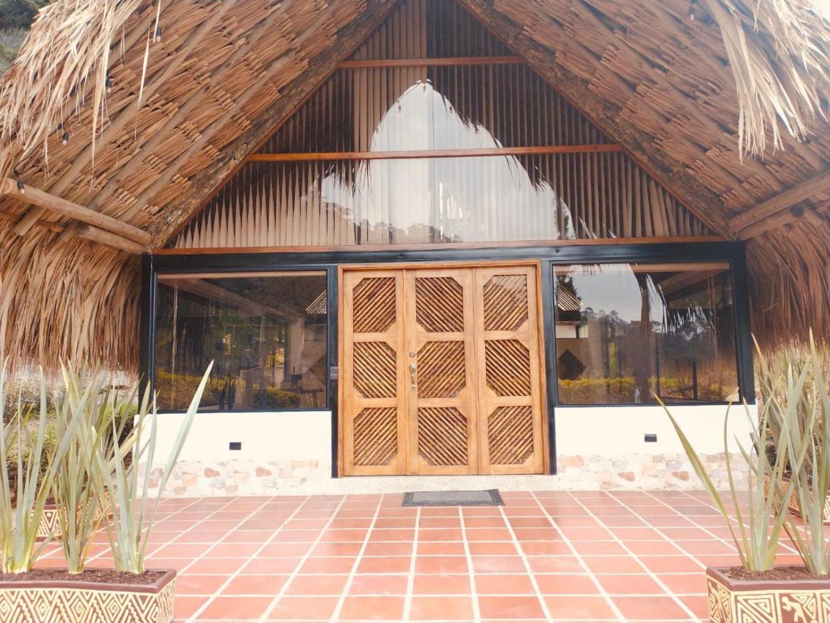 ホテル Rancho Ecoturistico El Faro ラ・メサ エクステリア 写真