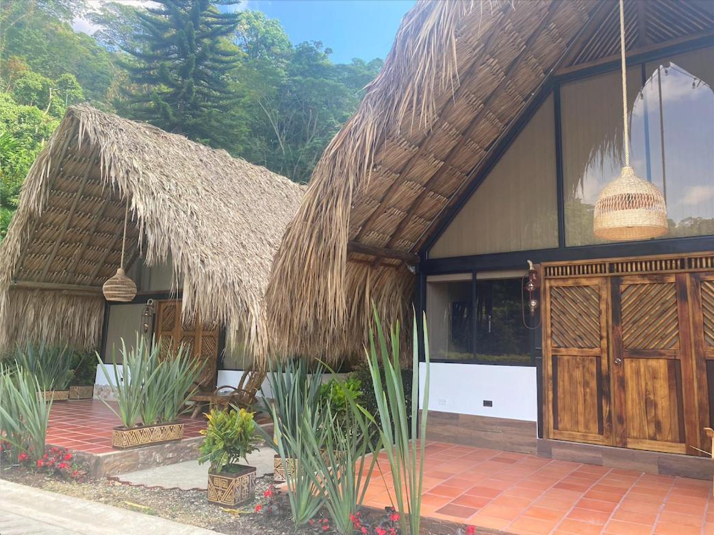 ホテル Rancho Ecoturistico El Faro ラ・メサ エクステリア 写真
